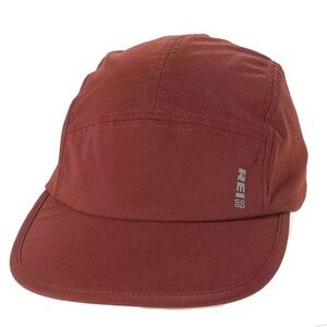 REI Co-op On The Trail Cap rust-colored baseball cap Gorpcore
